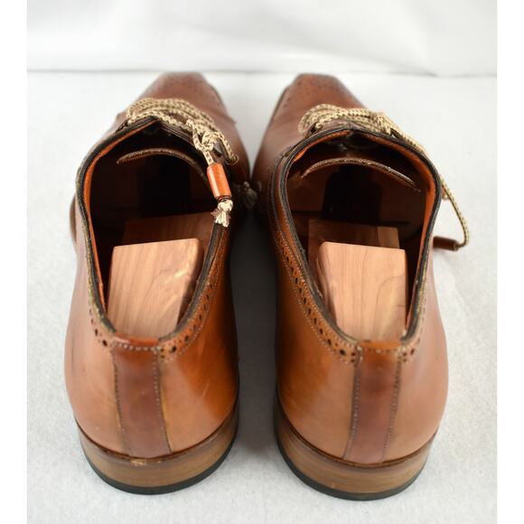 Mezlan 9492 Malcolm Tan Men's Leather Dress Shoes 10M - Picture 3 of 9